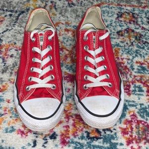 Red converse